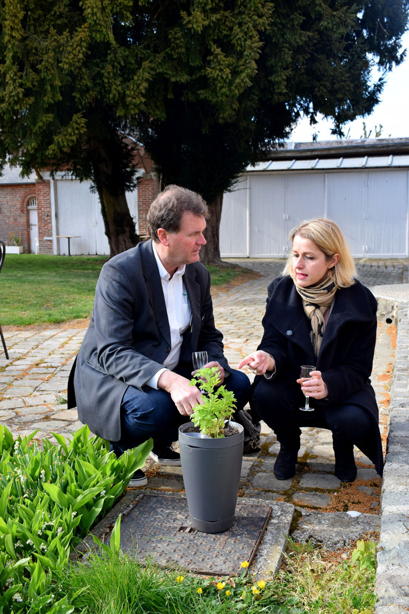 François et Christine le jardin connecté